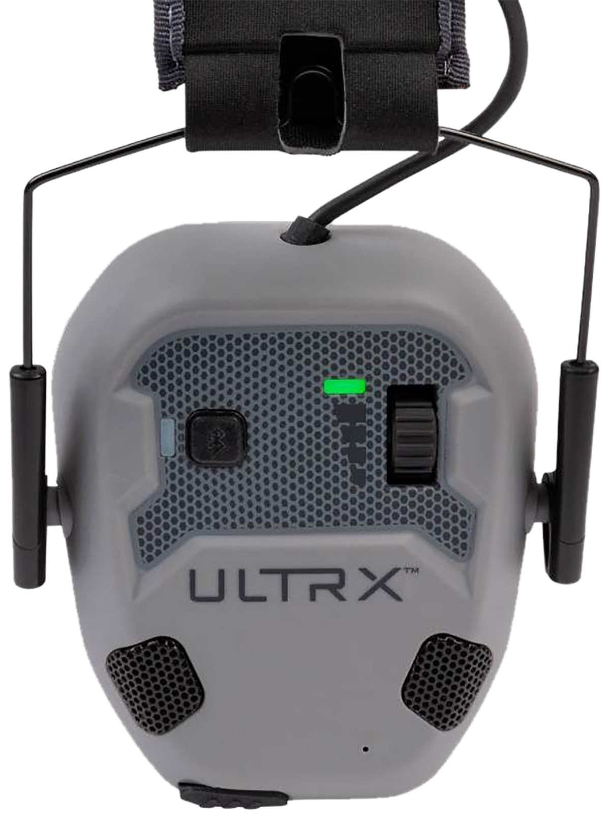 Allen ULTRX Bionic Fuse 22 dB Cement Gray Bluetooth Earmuff — view 2