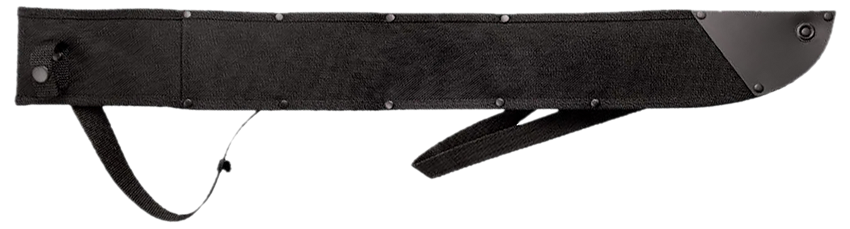 Cold Steel Two Handed Latin Machete 21" 65Mn Carbon Steel Black Fixed Blade — view 2