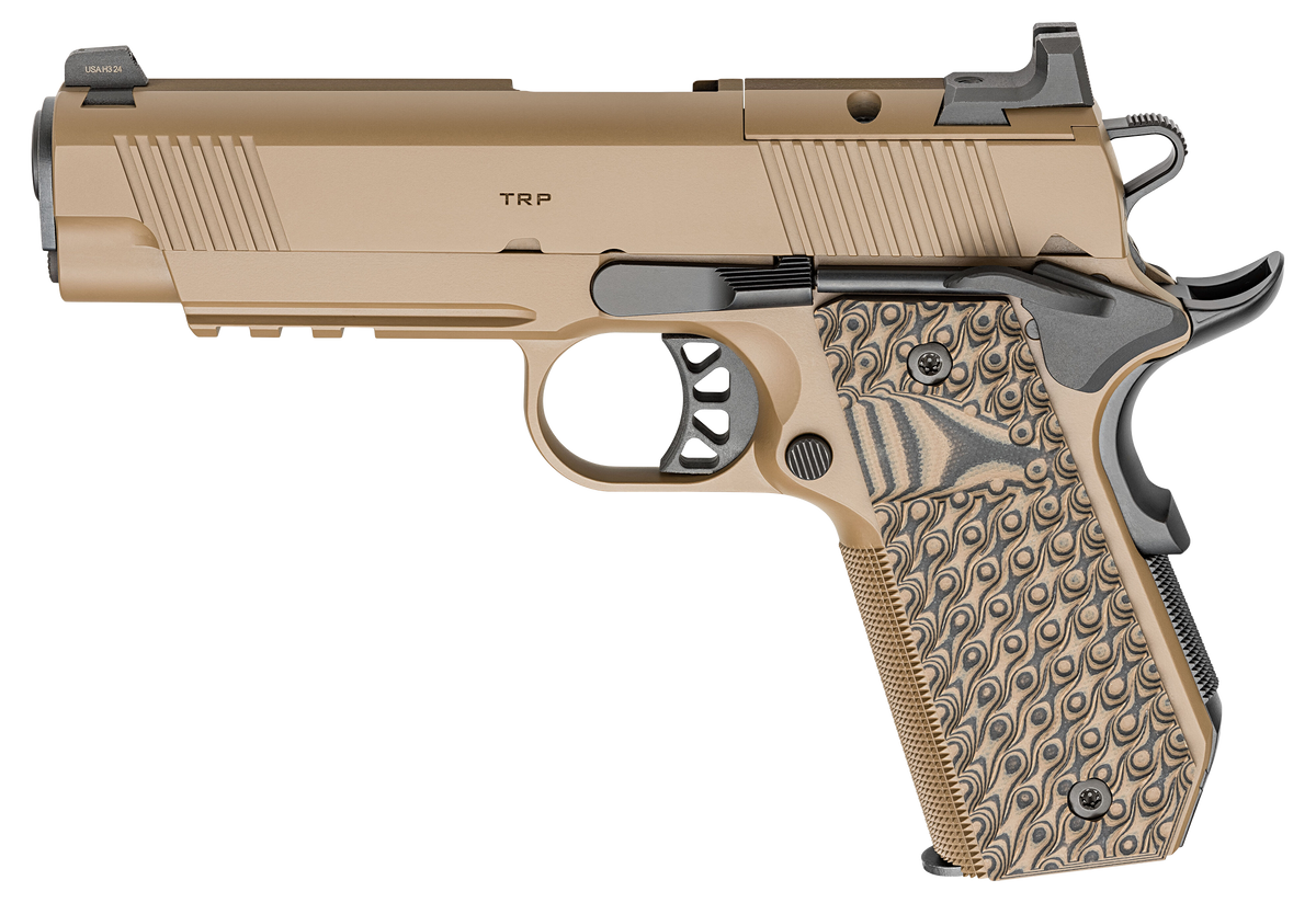 Springfield Armory 1911 TRP AOS 45 ACP 4.25" 7+1 Semi-Auto Pistol - Coyote Brown Cerakote — view 2