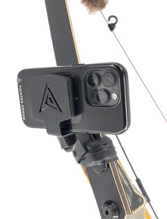Painted Arrow Trad-Pro MAGTRB1R Traditional Bow Mount Black Carbon Steel - Right Hand — view 2