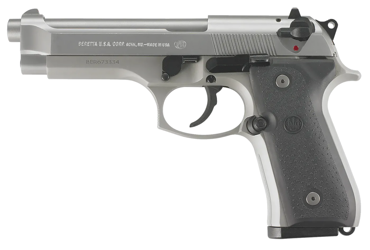 Beretta 92FS Inox 9mm Luger 4.9" 10+1 DA/SA Semi-Auto Pistol — view 2