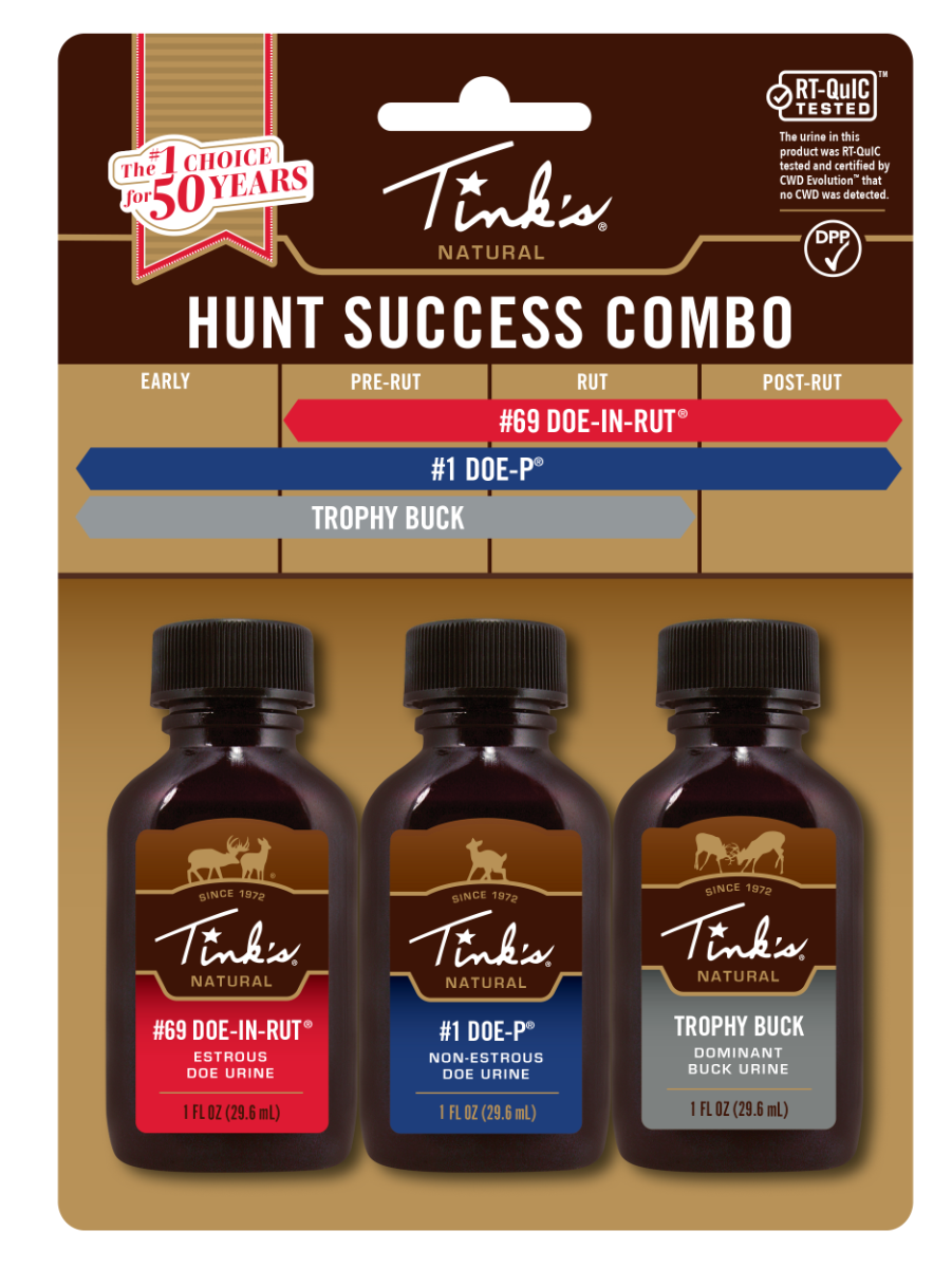 Tinks W6000 Natural Hunt Success Kit Deer Attractant 1 oz 3-Pack — view 2