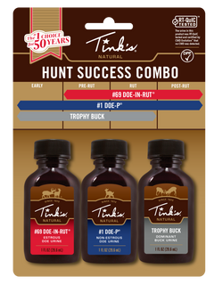 Tinks W6000 Natural Hunt Success Kit Deer Attractant 1 oz 3-Pack — view 2
