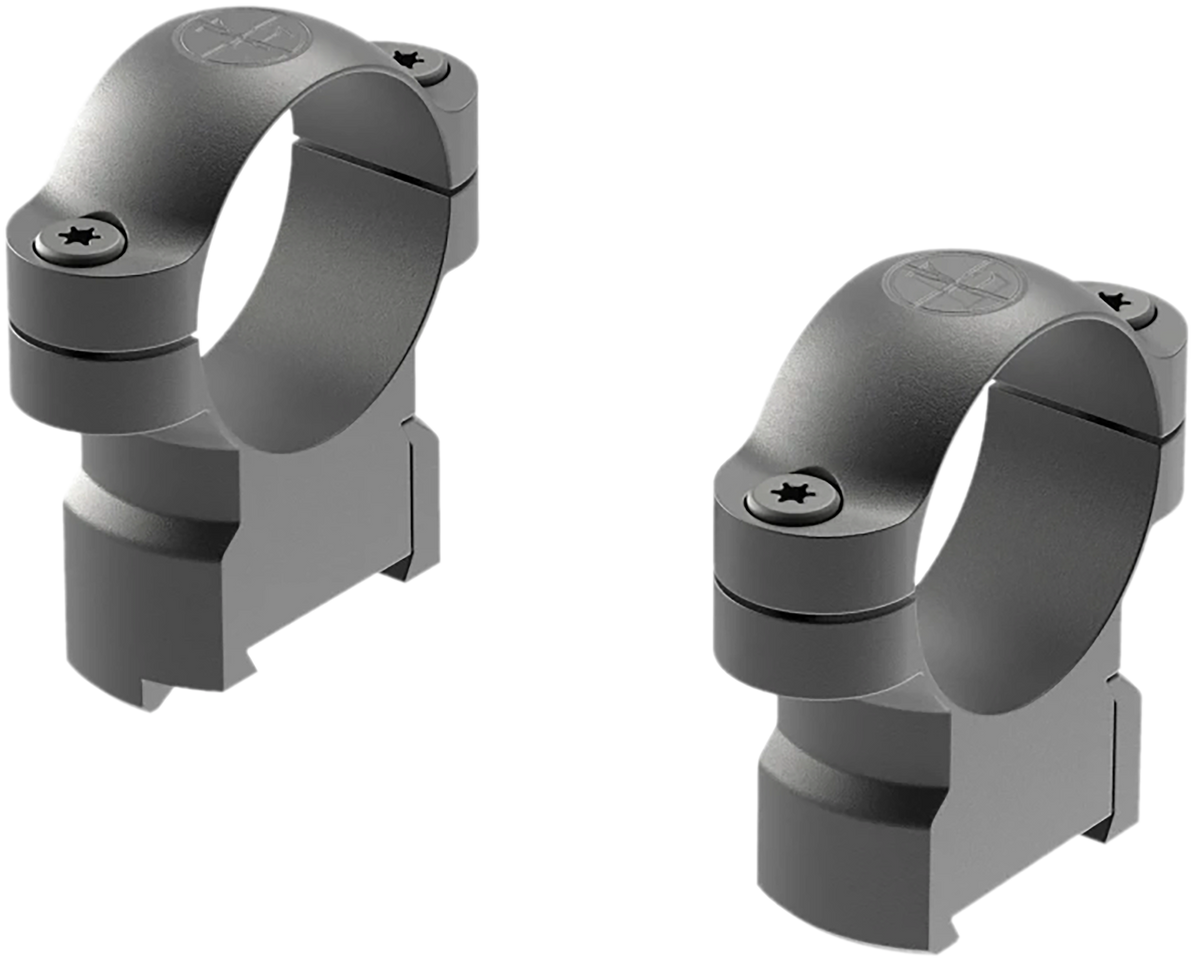 Leupold RM CZ 550 30mm High 1.10" Matte Steel Scope Rings — view 2