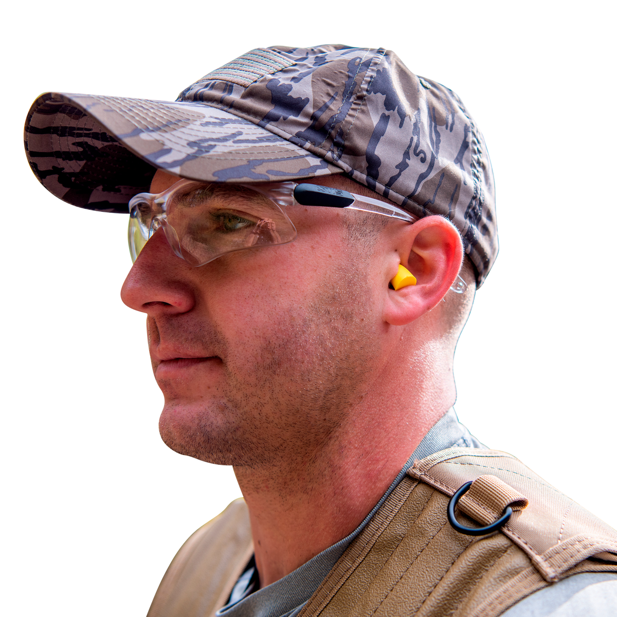 Otis Ear Shield Premium Foam Earplugs 33 dB Yellow - 50 Pair — view 2