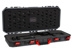 Plano All Weather 2 Rustrictor 36" Single Rifle Case Gray w/ Red Accents — view 2