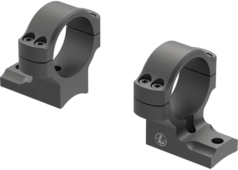 Leupold BackCountry Ring Mount 30mm Medium Matte Black Aluminum - Weatherby Mark V — view 2
