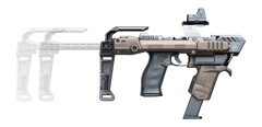 Recover Innovations S-Pro MG Full Kit Walther PDP Tan Pistol Stabilizer — view 2