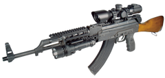 Leapers UTG Pro MTU009 AK47 Universal Quad Rail Handguard 8.43" Aluminum Matte Black — view 2