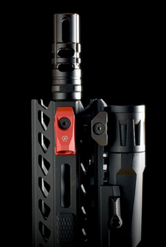 Strike Industries Link Angled QD Mount Red Aluminum — view 2