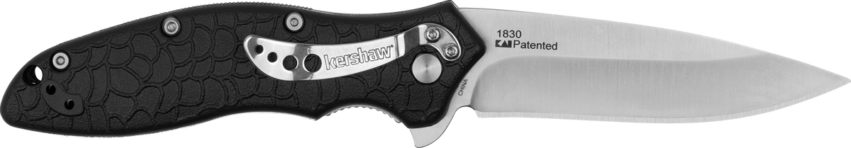 Kershaw OSO Sweet 1830 3" Folding Drop Point 8Cr13MoV Assisted Plain Edge — view 2