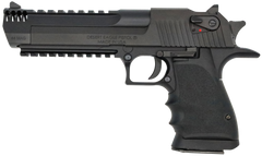 Magnum Research Desert Eagle Mark XIX L6 44 Rem Mag 6" 8+1 Semi-Auto Pistol - Muzzle Brake - Black — view 2