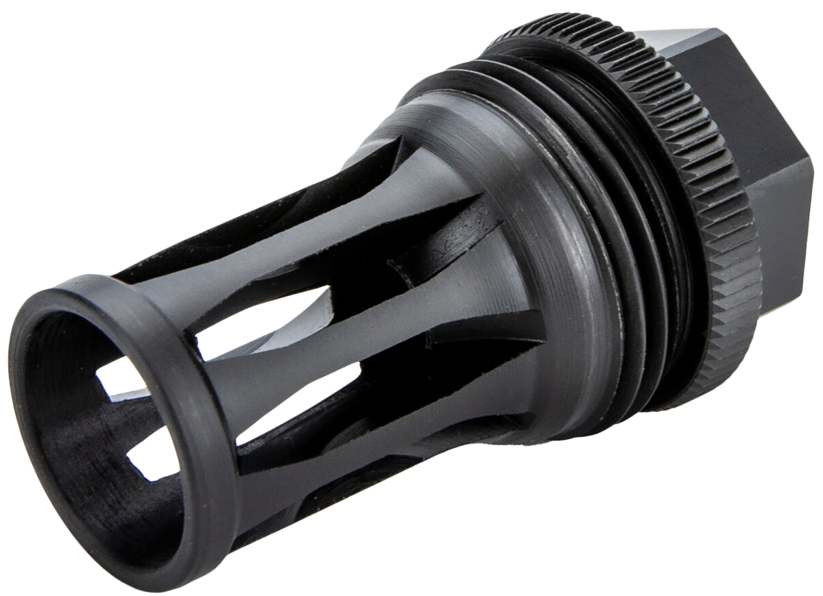 KGM Suppressors Quick Detach Flash Hider 5/8"x24 Black Nitride Steel — view 2