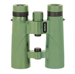 Konus Orient 12x32mm Center Focus Binoculars - Green Aluminum w/Rubber Armor — view 2