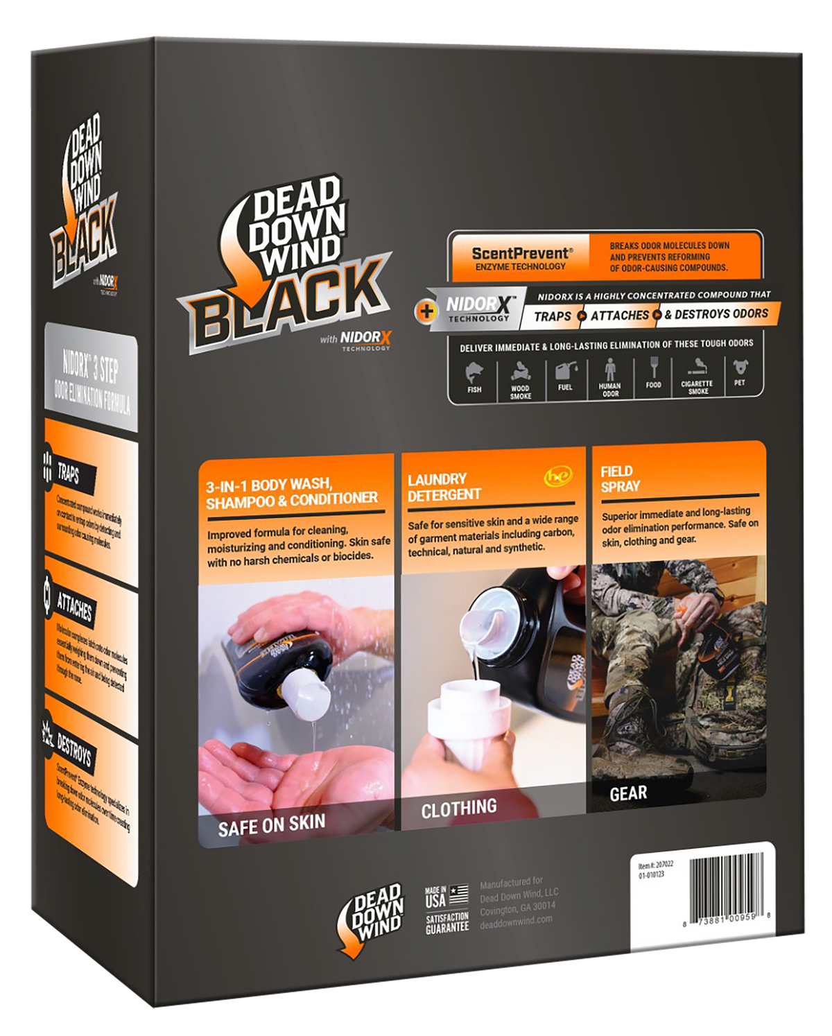 Dead Down Wind Black Premium 3-Piece Odor Eliminator Kit — view 2