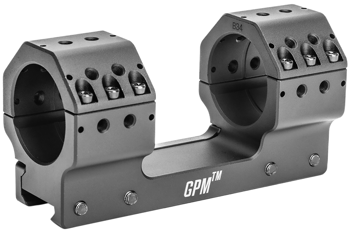 Griffin Armament GPM Scope Mount/Ring Combo 34mm 1.35" Height - Black — view 2