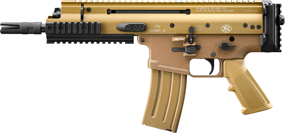 FN SCAR 15P 5.56x45mm 7.50" 10+1 Semi-Auto Pistol - FDE — view 2