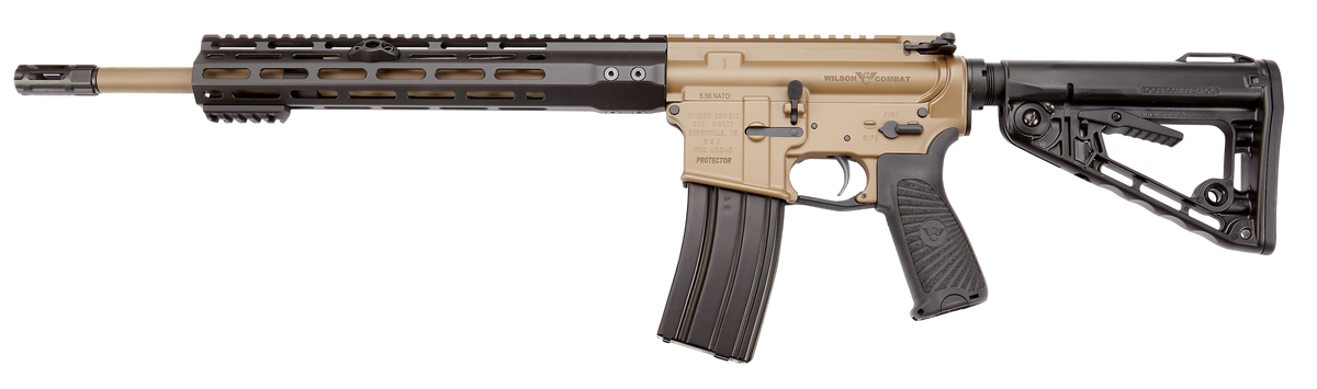 Wilson Combat Protector Carbine 5.56x45mm NATO 16.25" 30+1 Semi-Auto Rifle - Tan — view 2