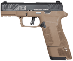 Diamondback AM2 Sub-Compact 9mm Luger 3.50" 17+1 DAO Pistol - Flat Dark Earth — view 2