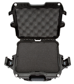 Nanuk 908 Waterproof Hard Case Black Resin w/ Foam Padding - Small — view 2