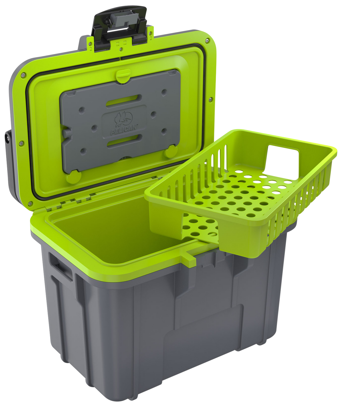 Pelican 8QT Elite Cooler Dark Gray / Green — view 2