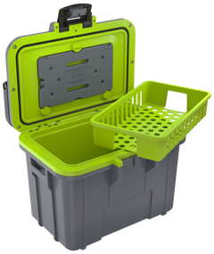 Pelican 8QT Elite Cooler Dark Gray / Green — view 2