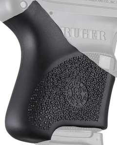 Hogue 18100 HandAll Hybrid Grip Sleeve Ruger LCP Textured Black Rubber — view 2