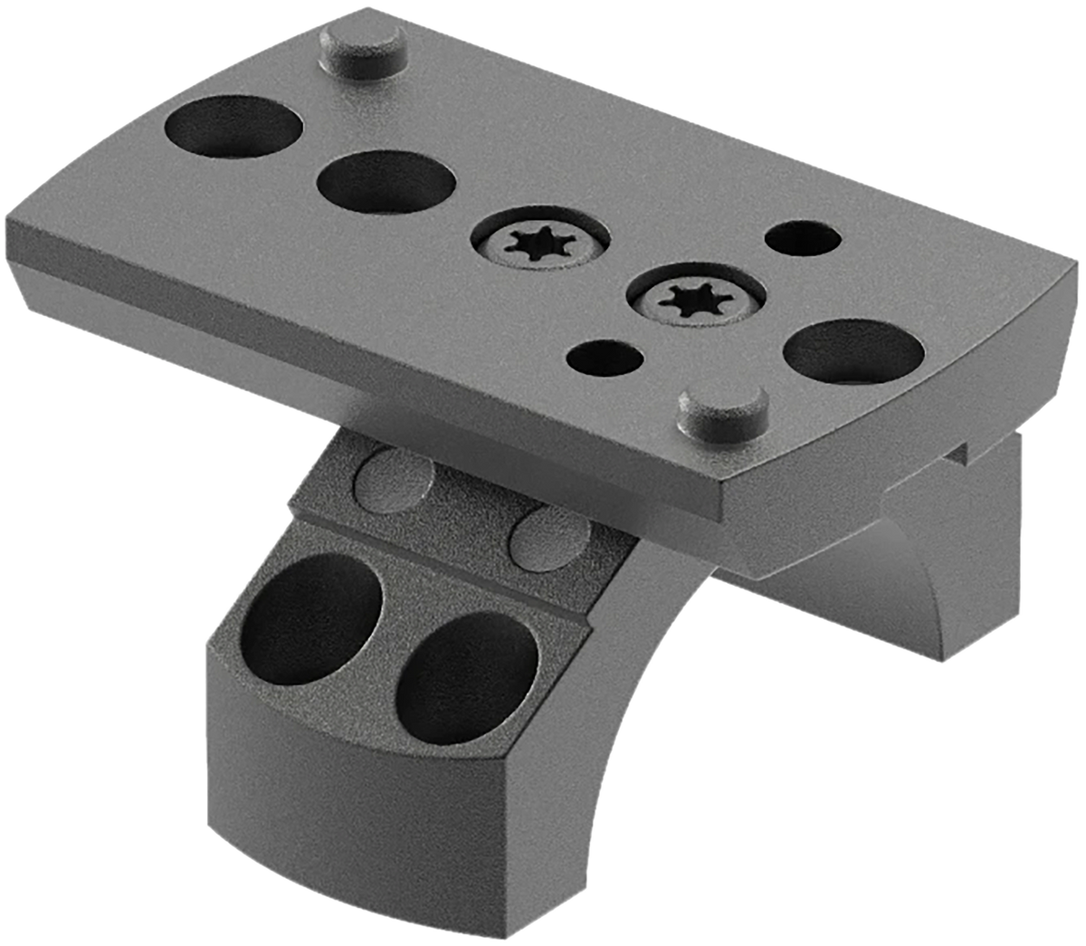Leupold DeltaPoint Pro 1\" Ring Top Mount Kit Matte Black Aluminum - Picatinny/Weaver — view 2