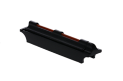 Truglo TG941XD Magnum Gobble-Dot Xtreme 12ga Benelli Shotgun Fiber Optic Sight Set - 5/16" Vent Rib - Red Front/Green Rear — view 2