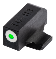 TruGlo Tritium Pro Sig Sauer P-Series #8 Front/#8 Rear Night Sight Set - Green Tritium White Outline - Black — view 2