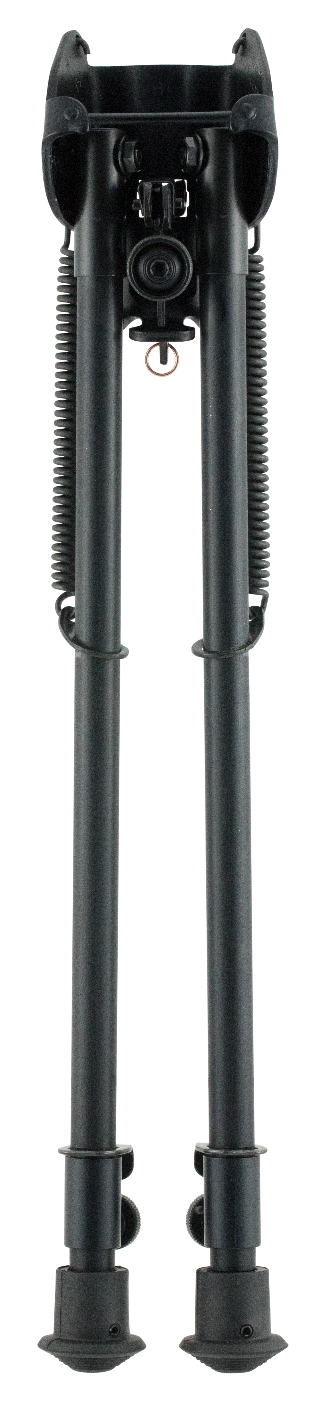 Harris 1A2-H Bipod Non-Swivel 13.5-23" Swivel Stud Rubber Feet - Black Steel/Aluminum — view 2