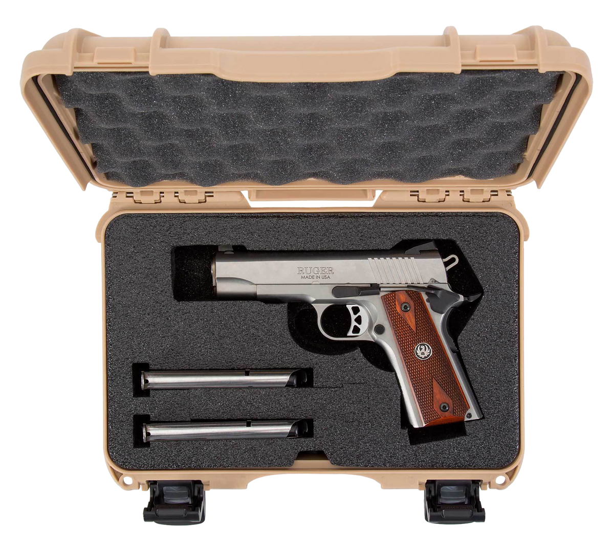 Nanuk 909 Classic Gun Case Tan NK-7 Resin Waterproof — view 2
