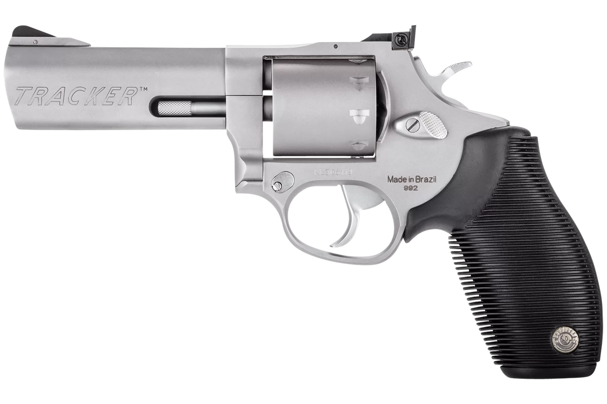 Taurus Tracker 992 22 LR/22 WMR 4" 9-Shot DA/SA Medium Frame Revolver - Matte Stainless — view 2