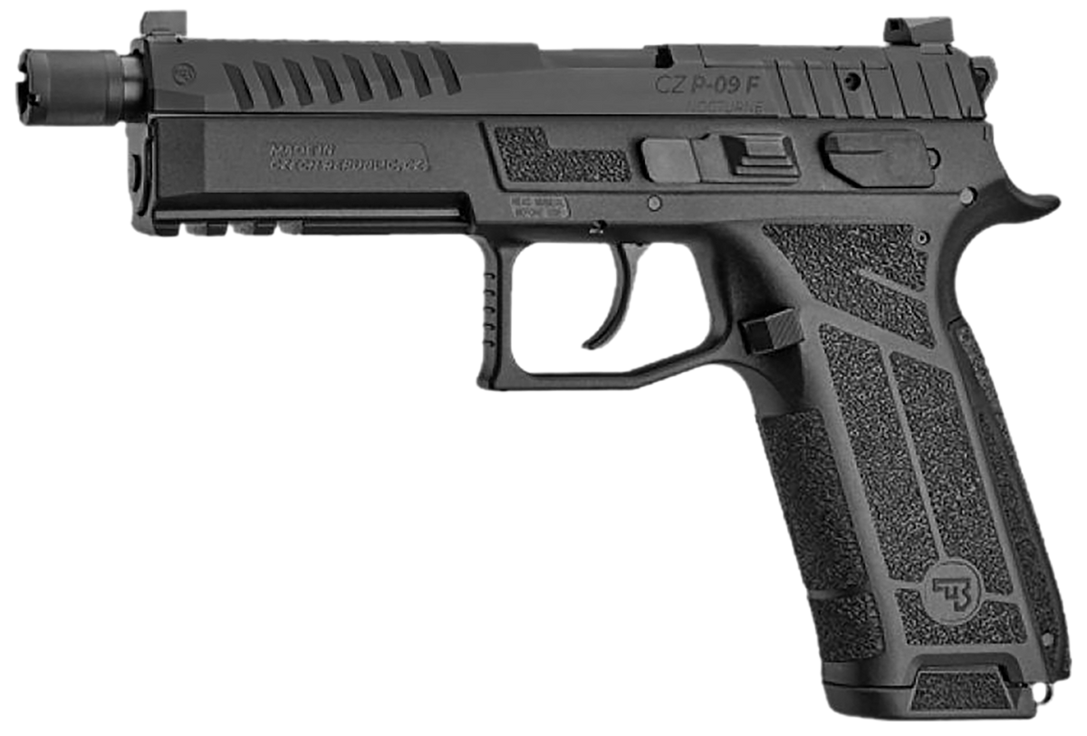 CZ P-09 F Nocturne SR 9mm Luger 5.30" 21+1 Semi-Auto Pistol — view 2
