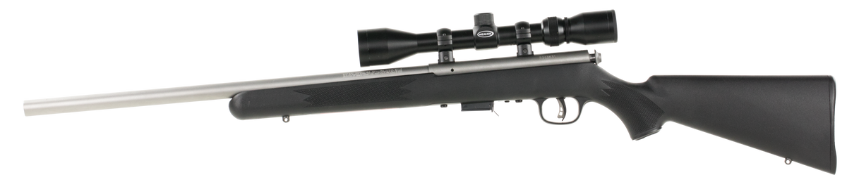 Savage 93 FVSS XP 22 WMR 21" 5+1 Bolt Action Rifle - 3-9x40mm Scope — view 2