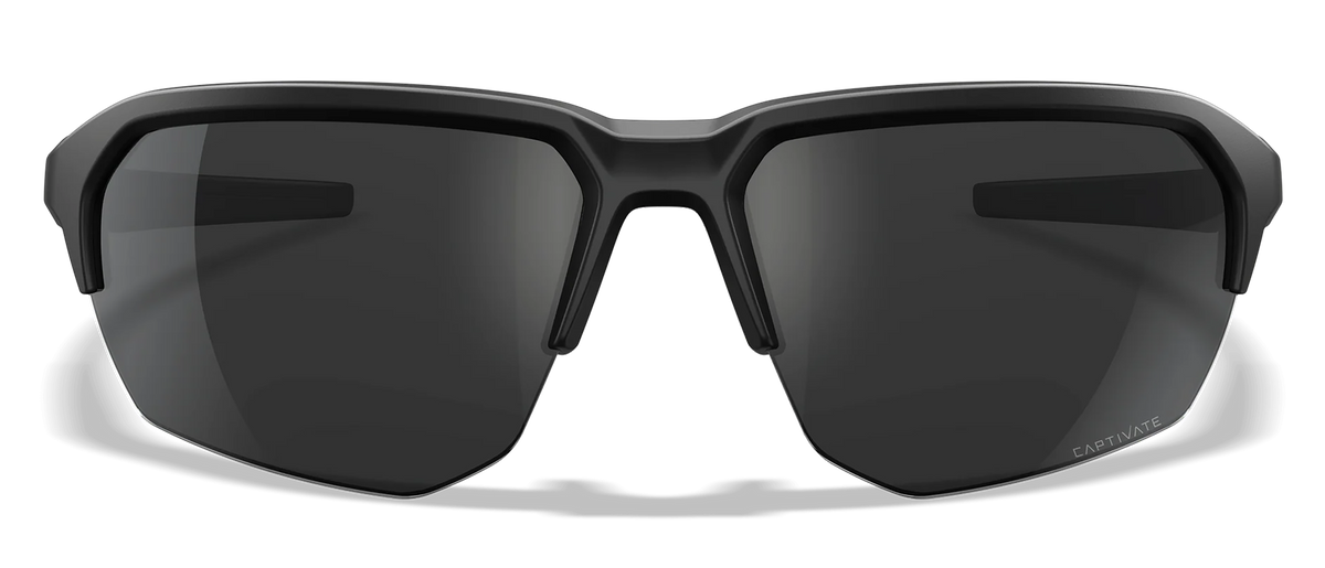 Wiley X Jakl M/L Gray Lens Matte Black Frame Safety Glasses — view 2