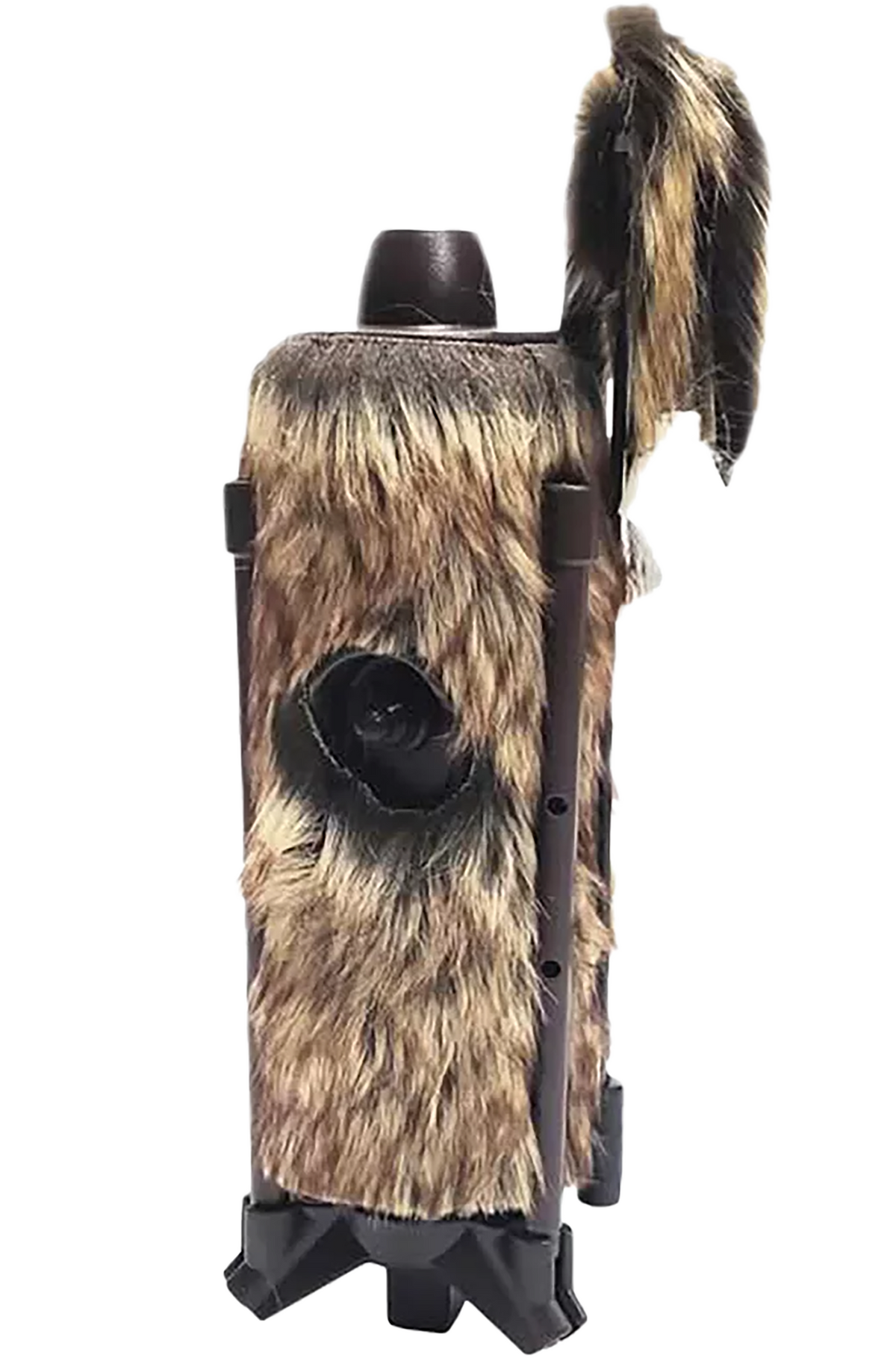 Mojo Outdoors HW2508 Fuzzy Critter Predator Decoy w/ Built-In Tripod - Brown — view 2