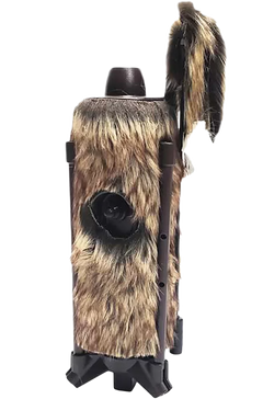 Mojo Outdoors HW2508 Fuzzy Critter Predator Decoy w/ Built-In Tripod - Brown — view 2