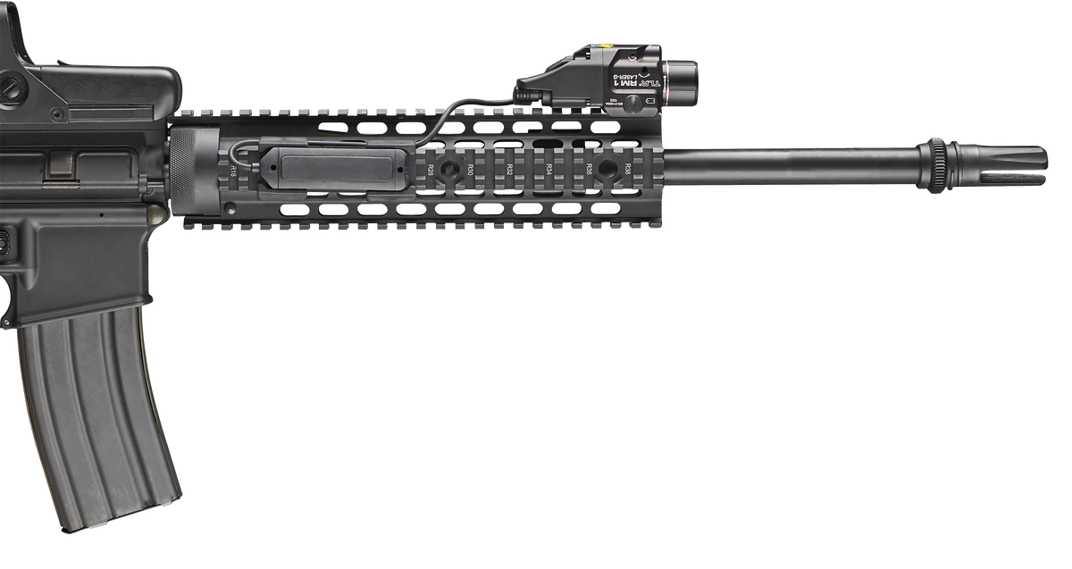 Streamlight TLR-1 RM w/Green Laser 500 Lumens White LED 3.64" Black Anodized Long Gun Light — view 2