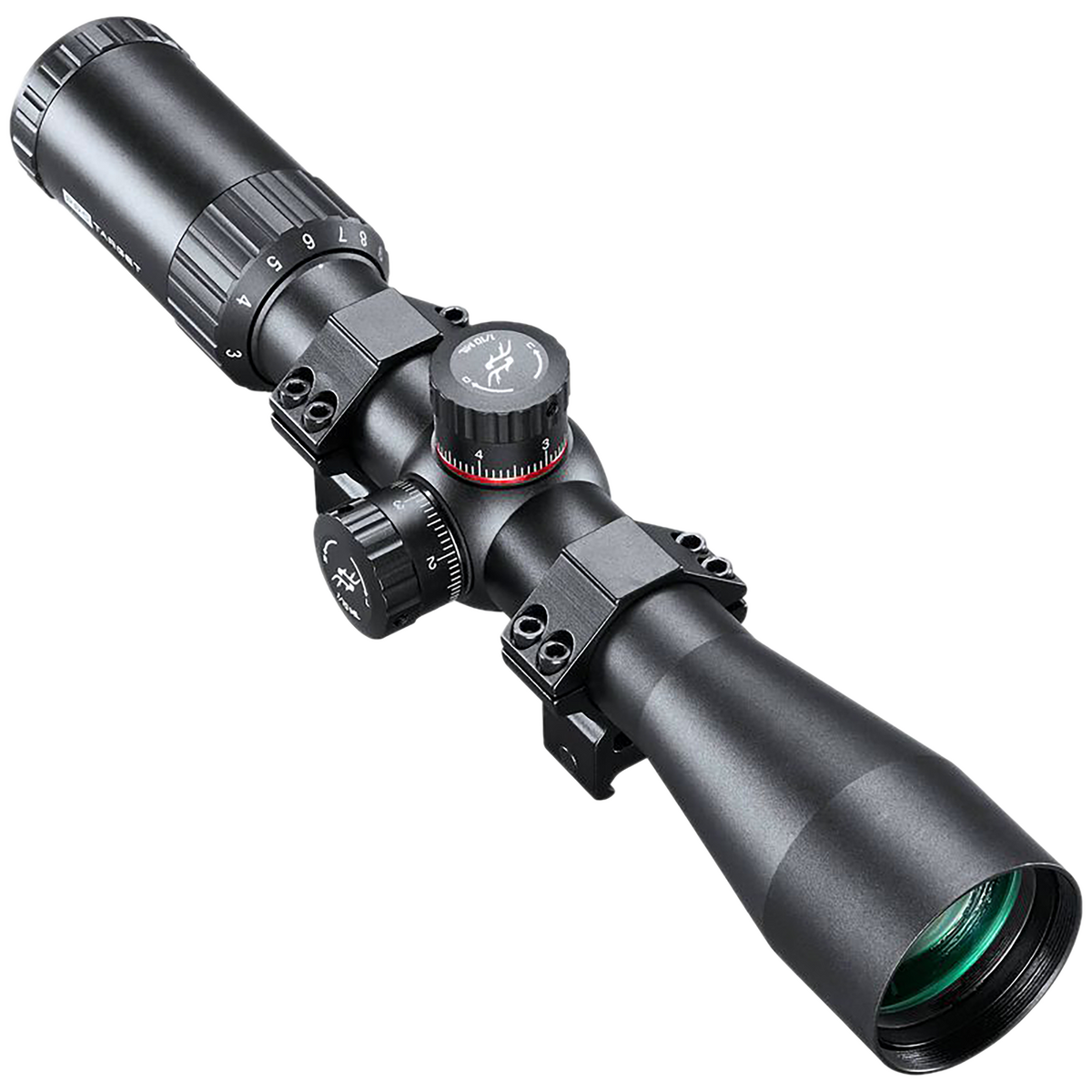 Simmons ProTarget 3-9x40mm 30mm Tube Mil-Dot Reticle Riflescope — view 2
