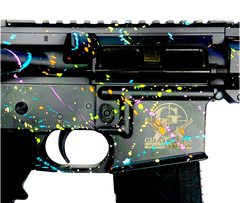 Great Lakes Firearms GL15 .223 Wylde 7.5" 30+1 Semi-Auto AR-15 Pistol - Black Splatter — view 2