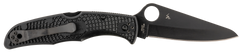 Spyderco Pacific Salt 2 3.78" Folding Drop Point Plain Edge H-2 Steel Blade Black FRN Handle — view 2
