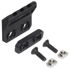 Leapers UTG MTMP45 M-LOK Angled Picatinny Mount Matte Black Aluminum — view 2