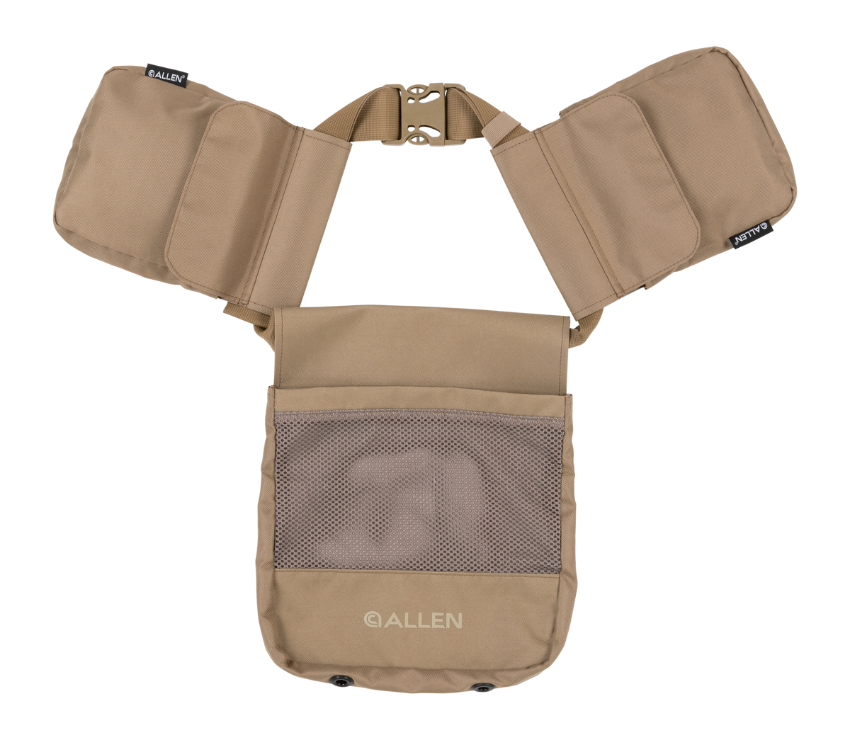 Allen 5585 Dove Belt Solid Canvas Hunting Shell Belt - Tan — view 2