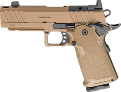 Springfield Armory 1911 DS Prodigy Comp AOS 9mm 4.25" 10+1 Coyote Brown Pistol — view 2