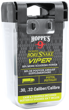 Hoppes BoreSnake Viper .30/.32 Cal Pistol Bore Cleaner Rope - Bronze Bristle — view 2