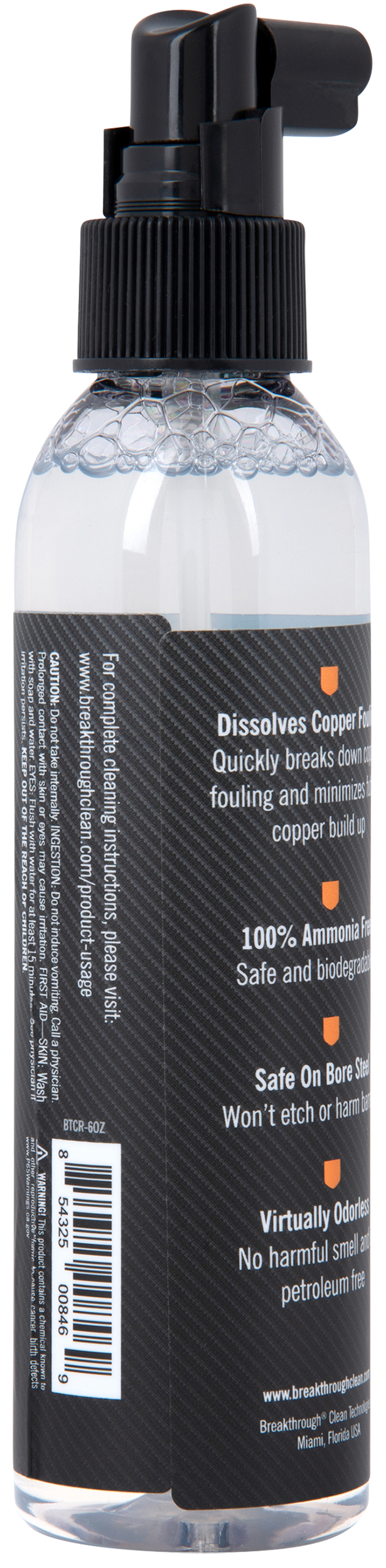 Breakthrough Clean Copper Remover 6 oz Pump Spray - Solvent — view 2