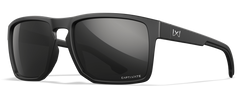 Wiley X Founder CAPTIVATE Black Mirror Lens Matte Black Frame — view 2