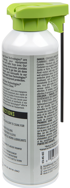 Breakthrough Clean Military Grade Solvent Aerosol 6 oz — view 2