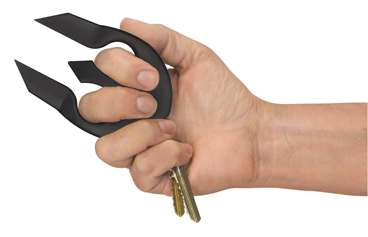 PSP Spartan Keychain Personal Protection Polymer Black — view 2
